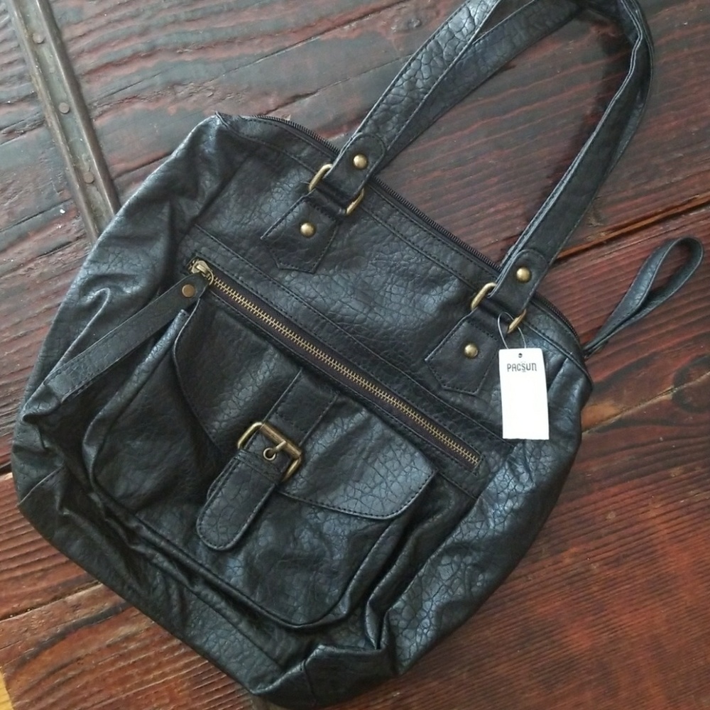 NWT Black Poppy purse